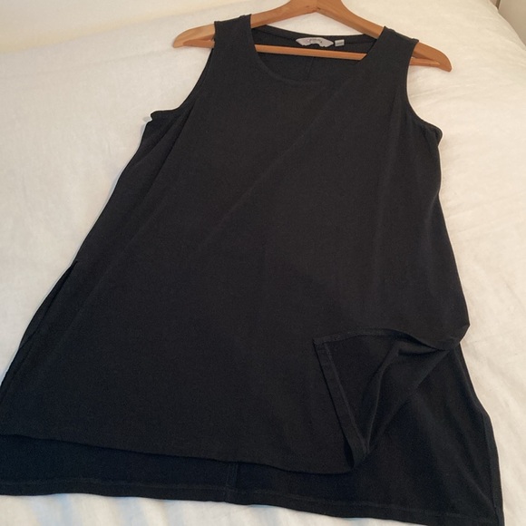 Athleta tunic top dress Tencel blend M black - Picture 7 of 16